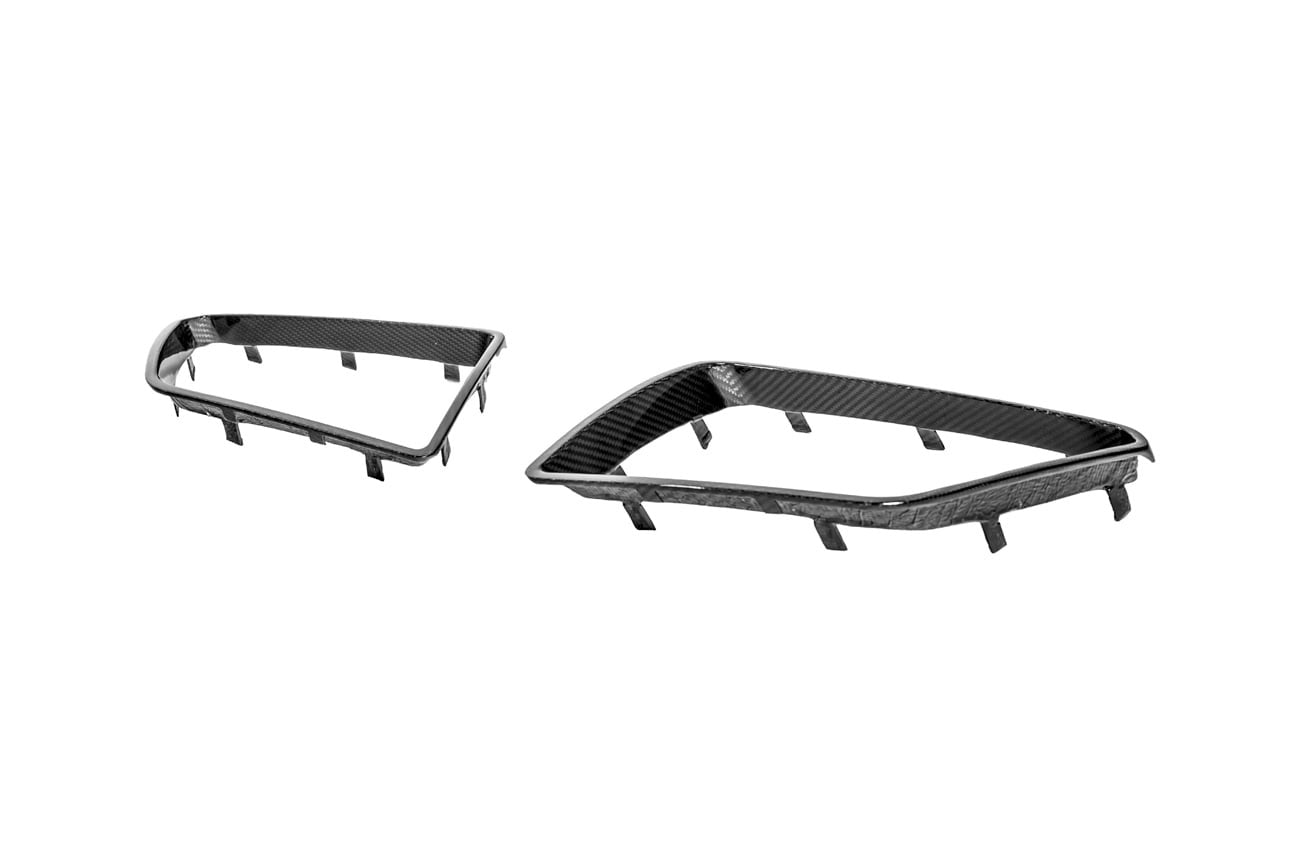 2008-09 PONTIAC G8 CARBON FIBER FRONT GRILLE TRIM SURROUNDING INSERT